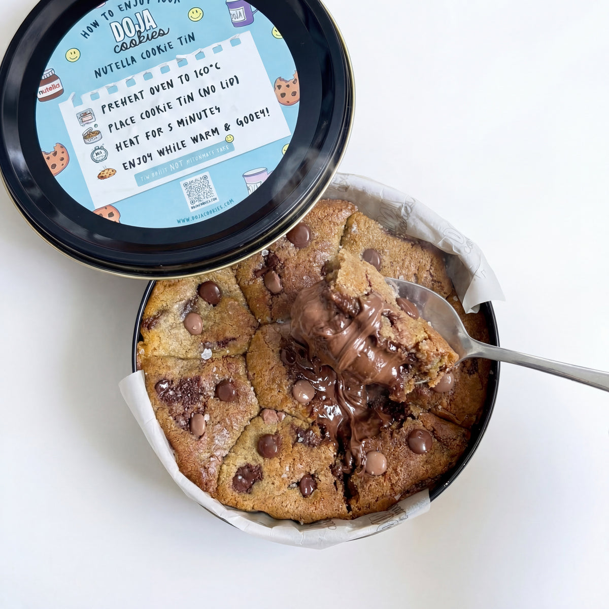 Doja Nutella Cookie Tin